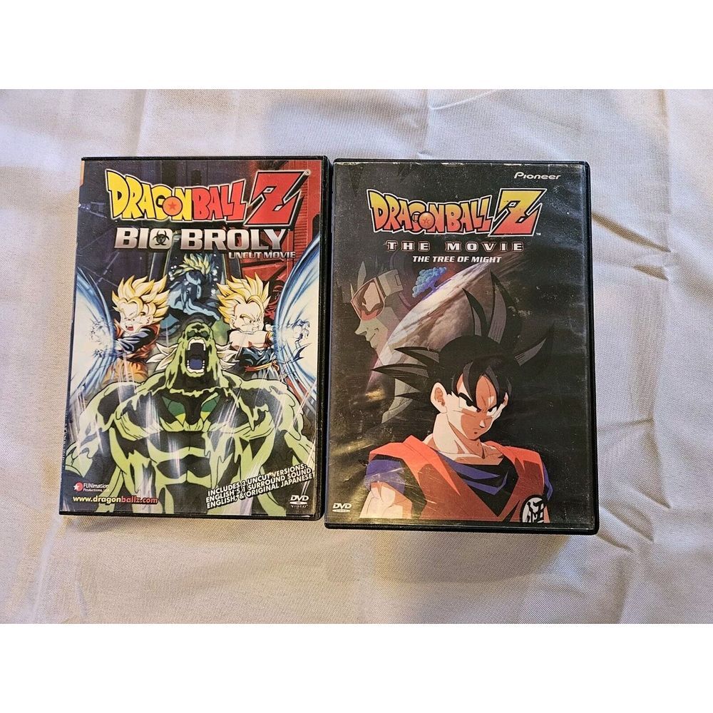 Dragon Ball Z: The Movie - The Tree of Might DVD, 1998 & Bio Broly Uncut Movie